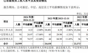 高层管理人员月薪超6万！中环洁高毛利率难掩增长停滞