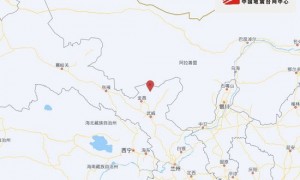 甘肃武威市民勤县附近发生3.1级左右地震